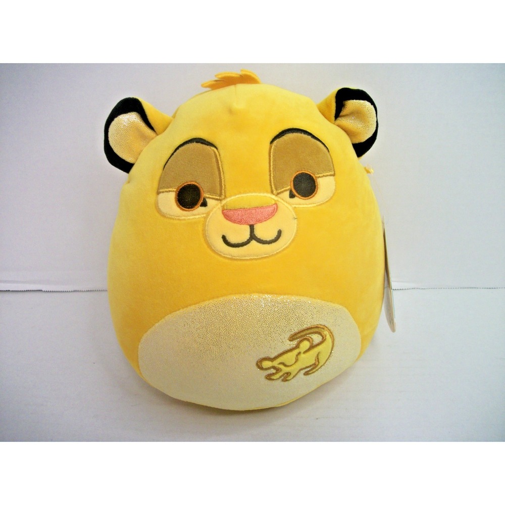 Squishmallow Disney The Lion King "Simba" Plush 8" NWT Jazzwares